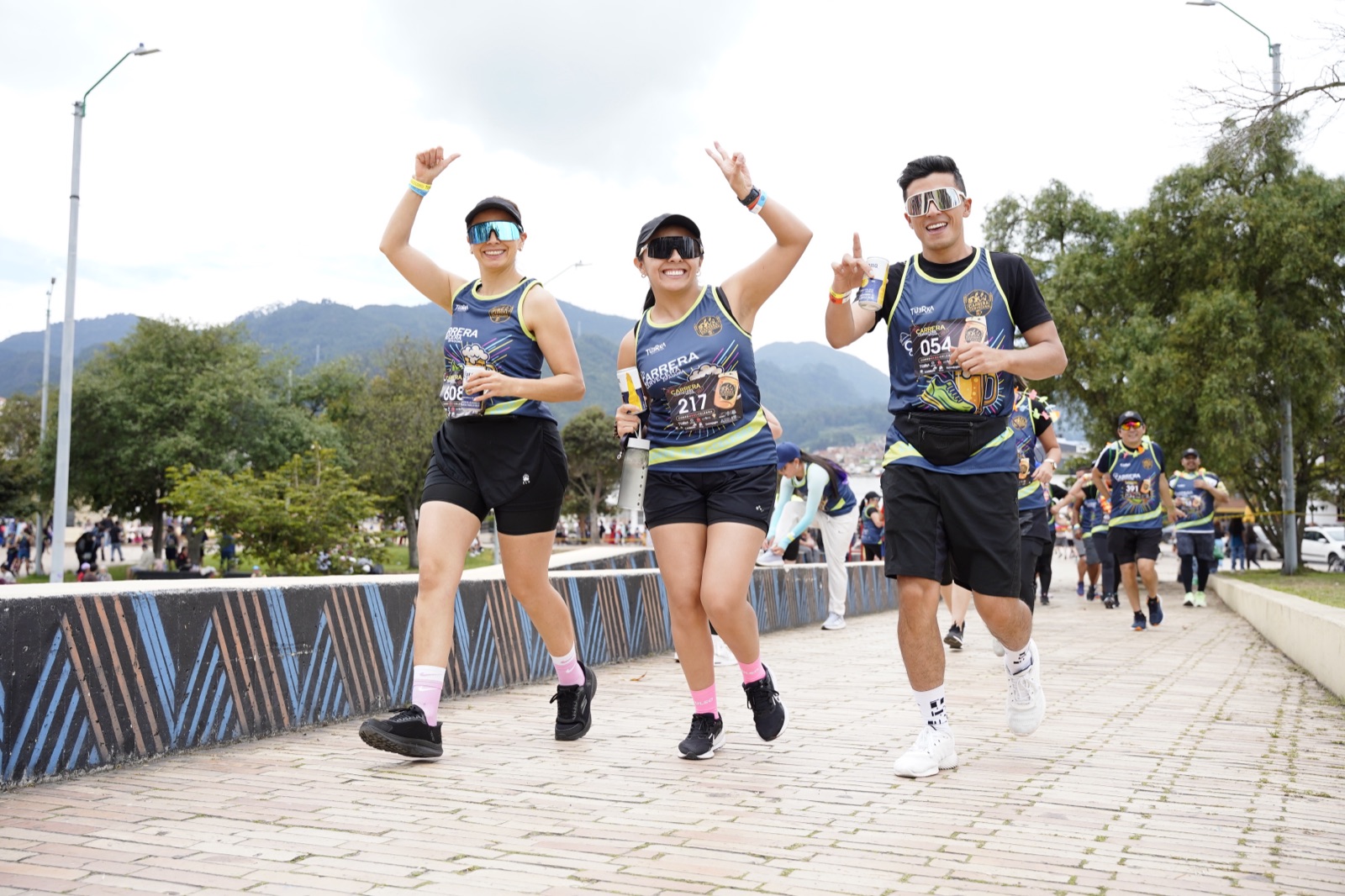 Carrera Cervecera — postal