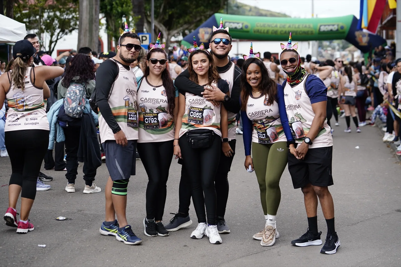 Carrera Cervecera — postal