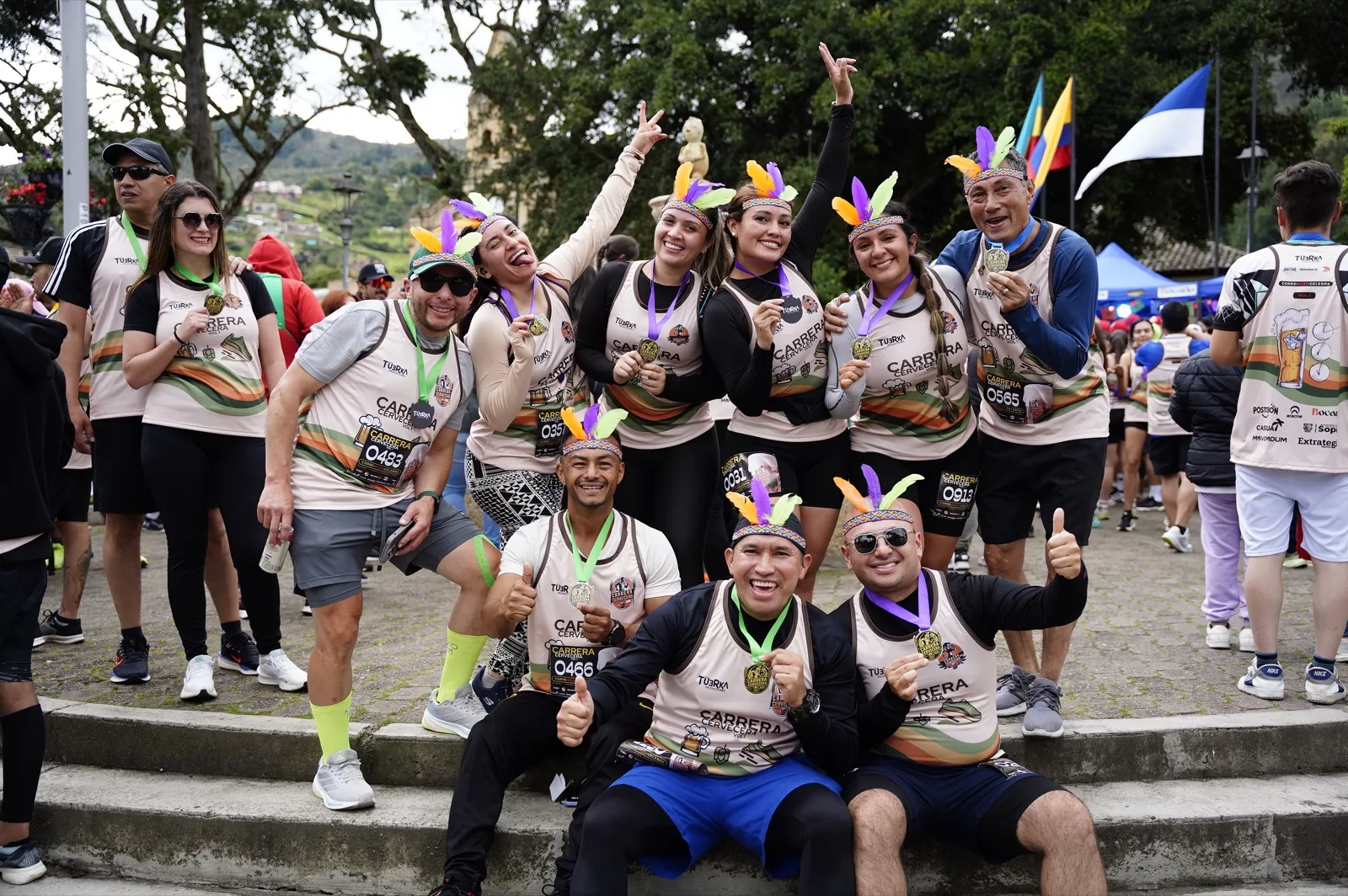 Carrera Cervecera — postal
